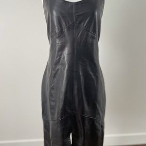 Daniel leather butter soft dress
